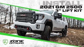 2020 GM 2500  3quot Lift Kit  How To Install [upl. by Tut]