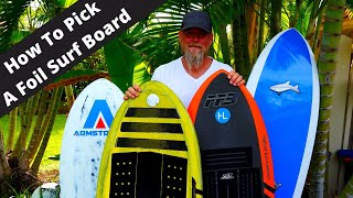 Hydrofoil  How to Foil Surf  Board Selection [upl. by Aihc]