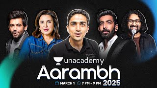 UNLIMITED EDUCATION 4499Year 🗿🔥  Unacademy Aarambh 2025 [upl. by Cumine]