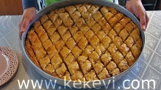 Easy Turkish Baklava Recipe from scratch [upl. by Barnabe]