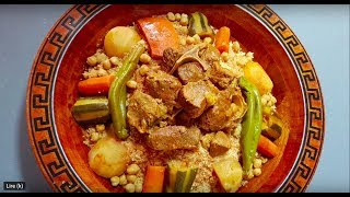 Recette De Couscous Tunisien Bien Détaillé De A à Z [upl. by Ostraw]