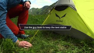 SALEWA Micra II Tent  2016 [upl. by Oluas77]