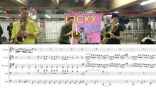 Transcription  Lucky Chops FunkytownI Feel Good Live [upl. by Abebi969]