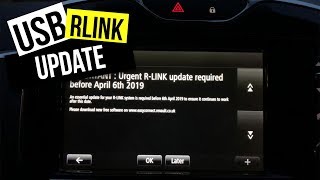 How to update your R Link using USB [upl. by Ecinue]