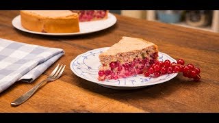 Johannisbeerkuchen mit MandelBaiser [upl. by Detta]