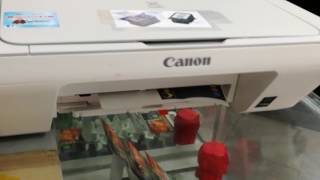 Impresora CANON para Tinta Comestible [upl. by Ahsieit275]