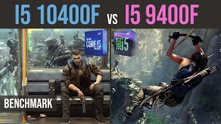 intel i5 10400f vs intel i5 9400f test in 8 games [upl. by Laurinda]