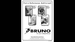 Bruno Elan SRE 3000 Stair Lift INSTALLATION MANUAL as a Movie [upl. by Braasch]