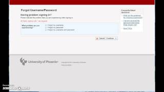 Phoenix University Student Login  eCampus [upl. by Shippee]