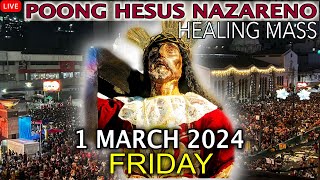 LIVE Quiapo Church Mass Today 1 March 2024 Friday HEALING MASS [upl. by Alanson]