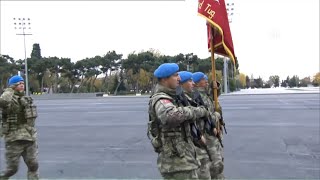 Türk Askeri Azerbaycan Zafer Geçit Töreninde [upl. by Wauters]