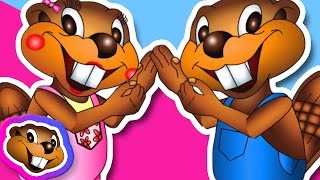 The Busy Beaver Song  Fun Kids Music [upl. by Granoff852]