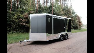 All Aluminum Legend Deluxe VNose Trailer [upl. by Allen]