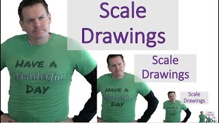 Relating Scale Drawings to Ratios and Rates Simplifying Math [upl. by Tran]