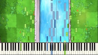 Watery Graves Pool Level  Plants Vs Zombies  Impossible Piano Version [upl. by Varini]