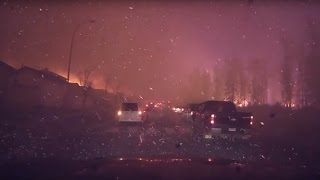 Harrowing Fort McMurray wildfire escape [upl. by Biddick203]