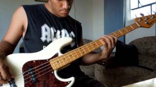 Charlie Brown Jr  Pontes Indestrutíveis Bass Cover [upl. by Zetneuq49]