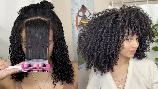 How To Denman Wash n Go Routine for Defined Curls [upl. by Ashraf]