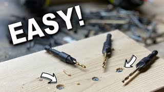 How to Countersink Wood Screws [upl. by Polinski]