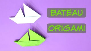 Bâteau  Voilier en ORIGAMI [upl. by Mila]