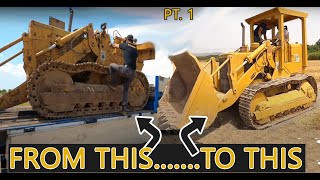 Buying and fixing a crawler loader  Caterpillar 951C  PART 1 [upl. by Beebe]