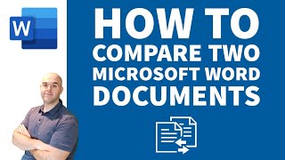 How To Compare Two Microsoft Word Documents [upl. by Eadrahs399]