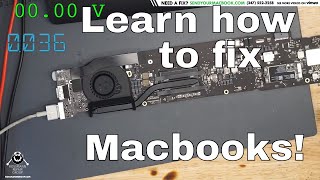 The most common Macbook Air logic board failure  how to fix [upl. by Aehsel662]