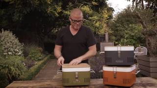 Everdure by Heston Blumenthal CUBE Charcoal Barbeque [upl. by Eseryt900]