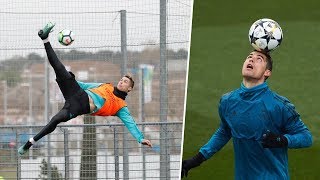 Cristiano Ronaldo In Training 2018  SkillsTricksGoals  Freestyle HD [upl. by Pournaras]