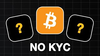 Best NO KYC Crypto Exchanges Updated List [upl. by Pippa]