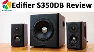 Edifier S350DB 21 Bookshelf Speaker and Subwoofer Review [upl. by Saba509]