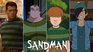 Evolution of Sandman in movies and cartoons 60fps [upl. by Swartz]