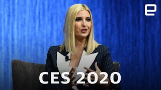 Ivanka Trump at CES 2020 Full keynote [upl. by Shatzer]