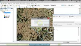 Georeferencing a PDF Map in ArcMap [upl. by Bohs359]