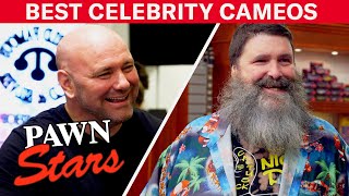 Pawn Stars TOP CELEBRITY APPEARANCES OF ALL TIME  History [upl. by Schofield]