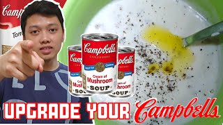 Creamy Mushroom Soup with Campbells in 5 Minutes [upl. by Braeunig989]