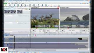 VideoPad Video Editing Software  Interface Tutorial [upl. by Luaped]