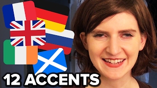 How To Do 12 Different Accents [upl. by Innob]