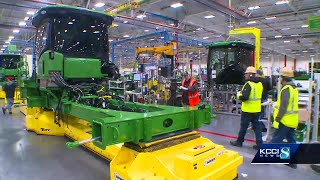 Exclusive Go behind the scenes at massive John Deere plant [upl. by Nosral]