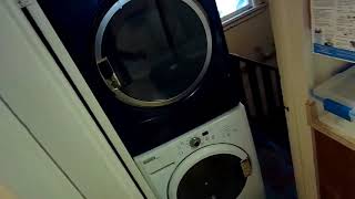 How To Move A Stacked Washer and Dryer by Youself [upl. by Fayina]