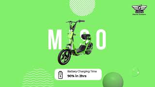 Gemopai MISO  Electric Scooters India  No License Required [upl. by Niwred]