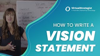 How to Write a Vision Statement [upl. by Aicram]