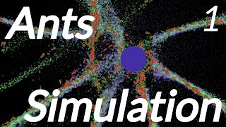 C Ants Simulation 1 First approach [upl. by Sisile669]