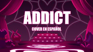 HAZBIN HOTEL ADDICT Cover en español  OmarCabanMusic AkiChanCovers [upl. by Laehpar]