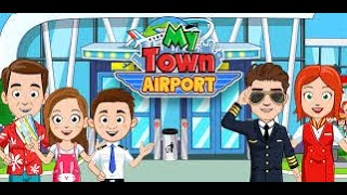 My town airport  family goes on a trip [upl. by Adham]