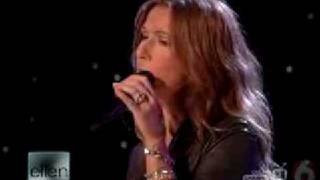 Celine Dion  Because You Loved Me Live Ellen HQ [upl. by Ecirehs]