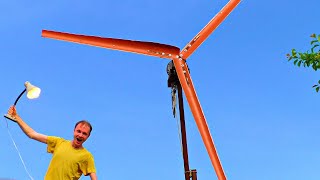 Powerful Wind Generator DIY  Free Energy  Green Energy [upl. by Nollahp]