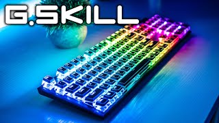 GSkill Crystal Crown Keycaps  Better Than HyperX Puddings [upl. by Noelc]