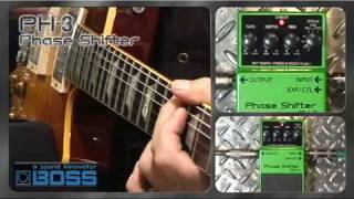 BOSS PH3 Phase Shifter BOSS Sound Check [upl. by Burnett776]