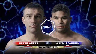 Alistair Overeem v Peter Aerts [upl. by Moitoso]